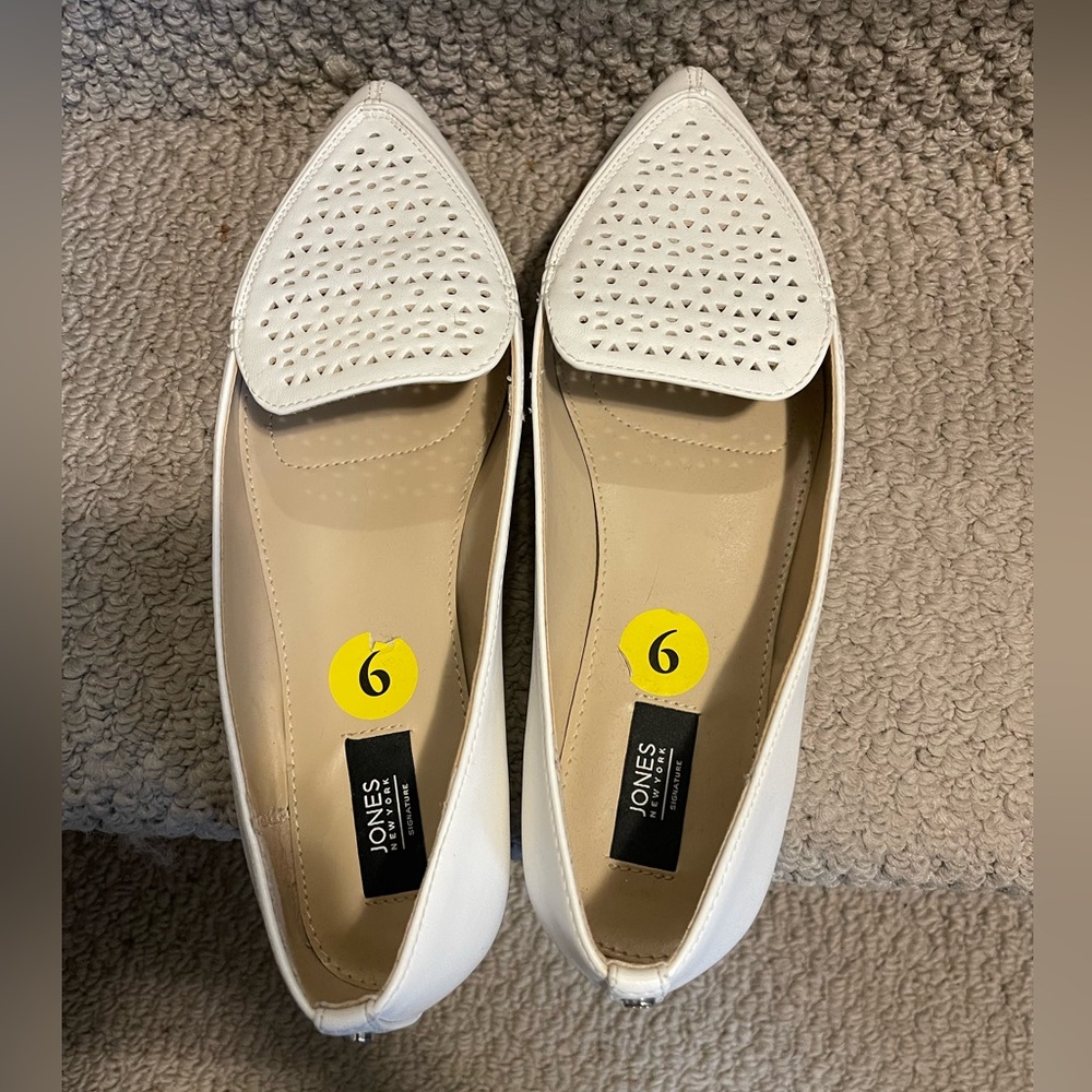 White Summer Flats